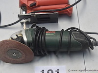 Decoupeerzaagmachine makita plus slijptol bosch pws850-125, werking niet gekend - afbeelding 3 van  3