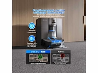 Deebot x11 omnicyclone zakloze robotstofzuiger & dweil (zelf, huisdier, ai leeg) - afbeelding 4 van  9