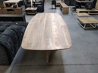 Deens ovaal mango tafel - afbeelding 1 van  1