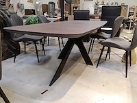 Deens ovaal tafel massief eik - afbeelding 2 van  4