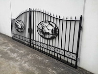 Deer design gate 6000mm - poort - afbeelding 11 van  16