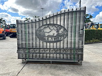 Deer design gate 6000mm - poort - afbeelding 5 van  16