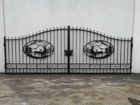 Deer design gate 6000mm - poort - afbeelding 9 van  16