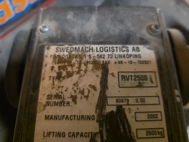 Defecte elektrische transpallet swedmach... - afbeelding 4 van  6