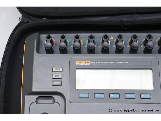 Defribilator analyzer fluke impulse 6000d, werking niet gekend - afbeelding 2 van  3