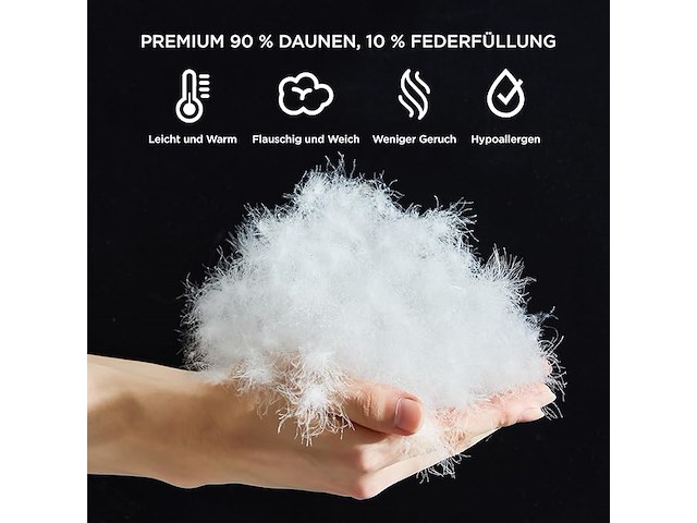 Degrees of comfort donsdekbed 135x200 - afbeelding 4 van  4