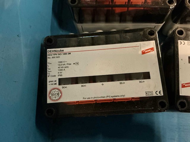 Dehn cube dcu ypv sci 1000 2m overspanningsbeveiliging (22x) - afbeelding 1 van  3