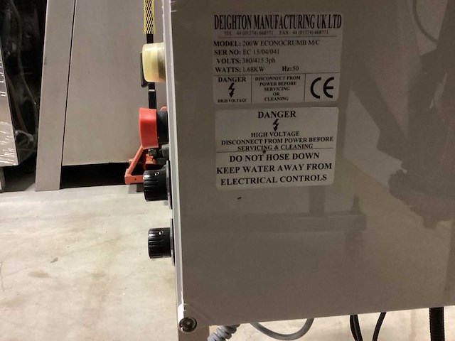 Deighton 200w econocrumb m/c paneerlijn - afbeelding 3 van  9