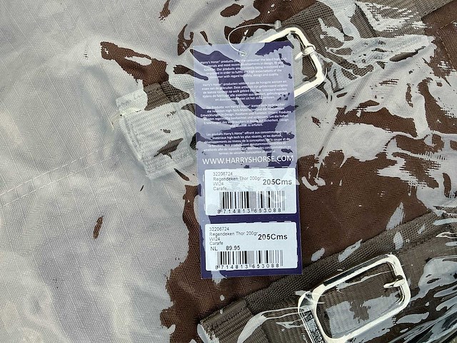 Dekens 205cm paarden (8x) - afbeelding 2 van  9