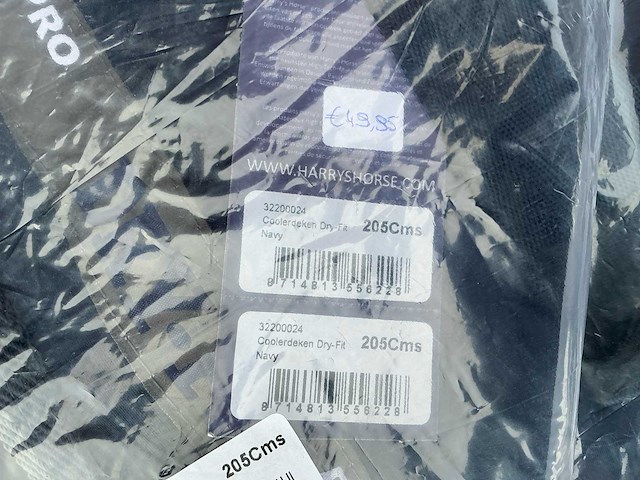 Dekens 205cm paarden (8x) - afbeelding 6 van  9