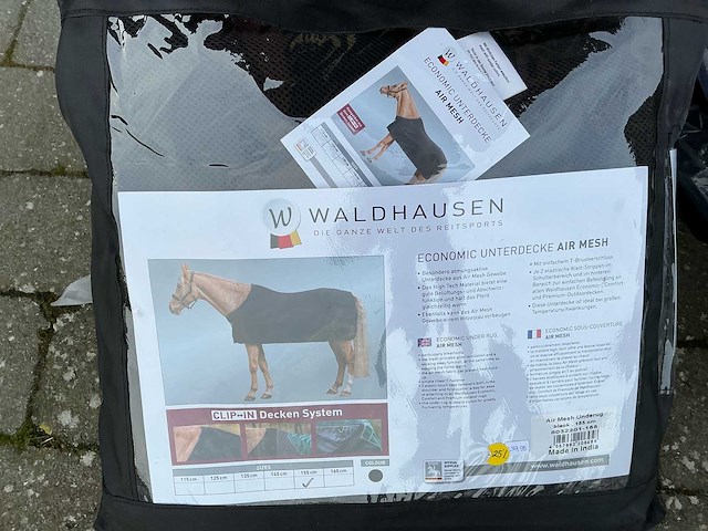 Dekens 205cm paarden (8x) - afbeelding 8 van  9