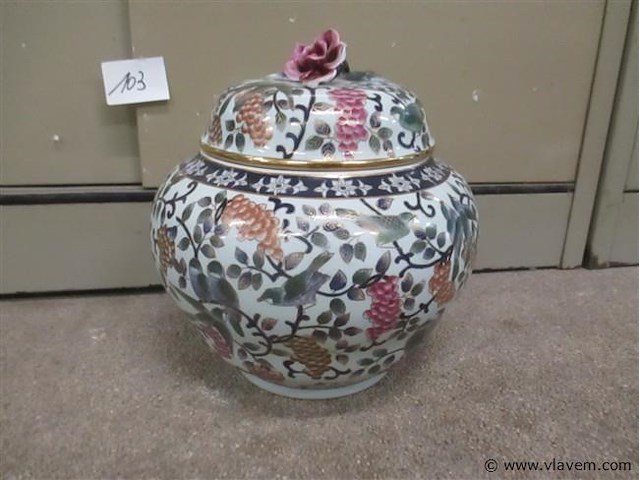 Deksel vaas - afbeelding 1 van  3