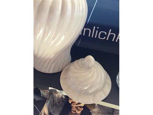 Dekselvaas - afbeelding 2 van  2