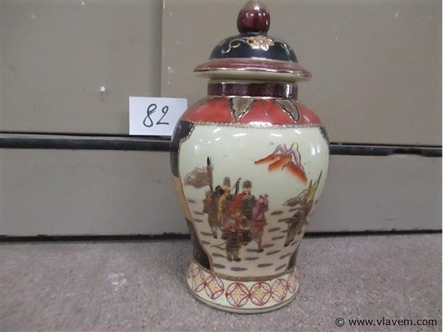 Dekselvaas - afbeelding 1 van  3