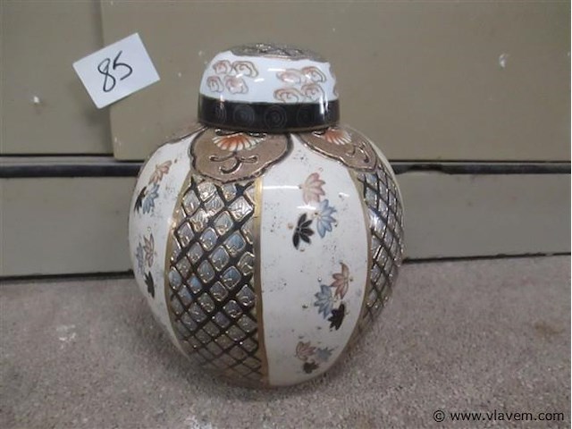 Dekselvaas - afbeelding 1 van  3