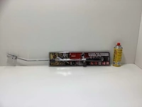 Dekton butaangas onkruidbrander incl. butaangas 520ml - 80cm