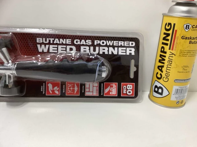 Dekton butaangas onkruidbrander incl. butaangas 520ml - 80cm - afbeelding 4 van  7