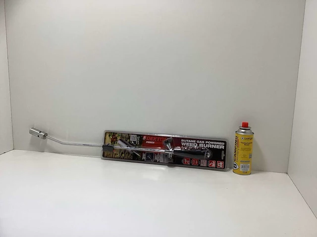 Dekton butaangas onkruidbrander incl. butaangas 520ml - 80cm - afbeelding 2 van  7