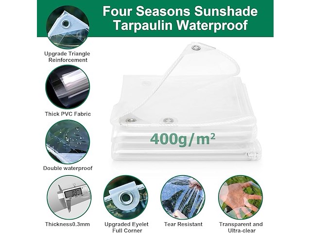 Dekzeil, waterdicht - afbeelding 3 van  4