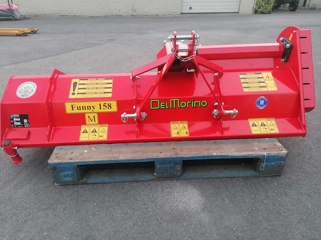 Del morino funny 158 gedragen klepelmaaier voor minitractor - afbeelding 1 van  8