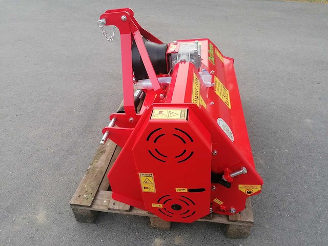 Del morino ginger 106 gedragen klepelmaaier voor minitractor - afbeelding 2 van  7