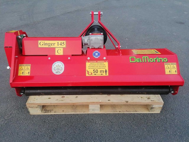 Del morino ginger 145 klepelmaaier voor minitractor - afbeelding 1 van  6