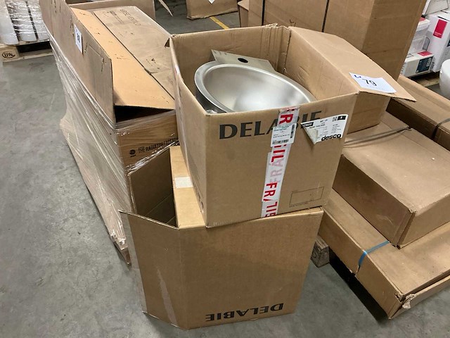 Delabie rvs wastafel (2x) - afbeelding 5 van  5