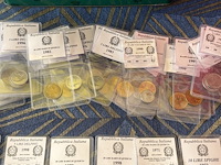 Delacre doos met italiaanse munten - afbeelding 6 van  6