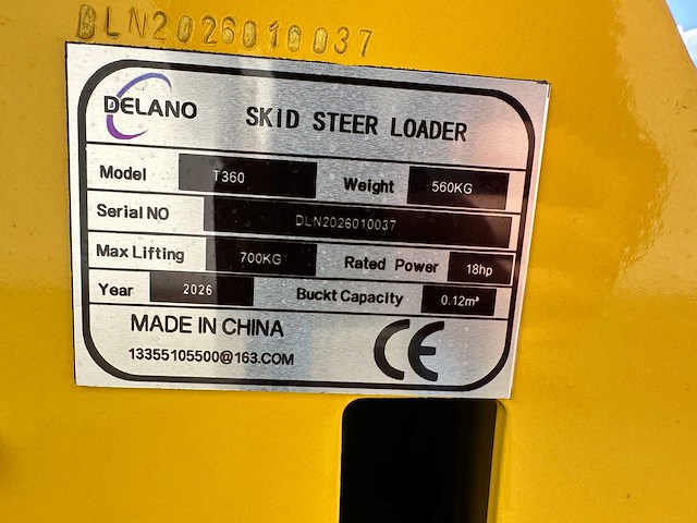 Delano - 2026 - t360 - rupsschranklader - afbeelding 19 van  26
