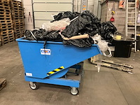 Delaps tk900 mobiele afval kiep container - afbeelding 1 van  4