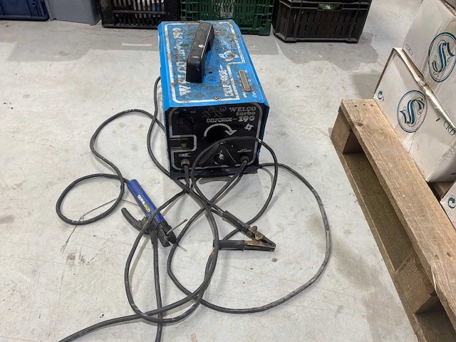 Delforge welco 190 tig-lasmachine - afbeelding 1 van  4