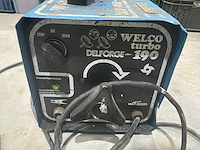 Delforge welco 190 tig-lasmachine - afbeelding 2 van  4