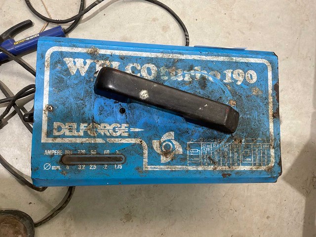 Delforge welco 190 tig-lasmachine - afbeelding 4 van  4