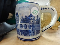 Delft bierpot kortrijk - broeltorens - afbeelding 1 van  2