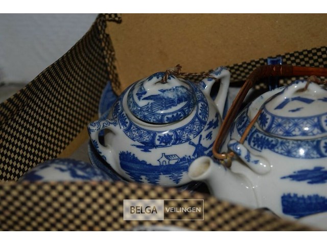 Delftsblauw theeservice - afbeelding 3 van  4