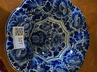 Delftsblauwe plooischotel - afbeelding 1 van  3