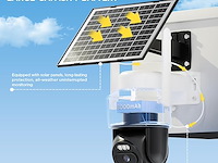 Delgeo 4g aov outdoor ai-camera op zonne-energie - afbeelding 3 van  5