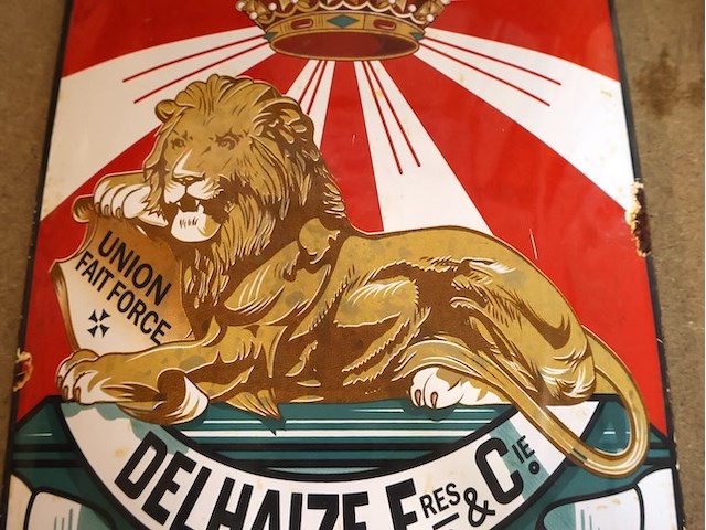 Delhaize emaille - afbeelding 2 van  3