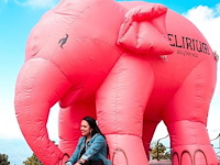 Delirium - opblaasbare olifant - xl-edition - incl. blazer