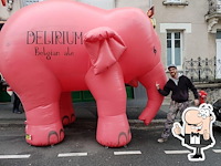 Delirium - opblaasbare olifant - xl-edition - incl. blazer - afbeelding 2 van  2