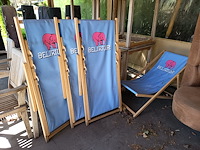 Delirium strandstoel (x4) - afbeelding 1 van  4