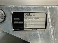 Delje t75 kipper aanhangwagen - afbeelding 6 van  14