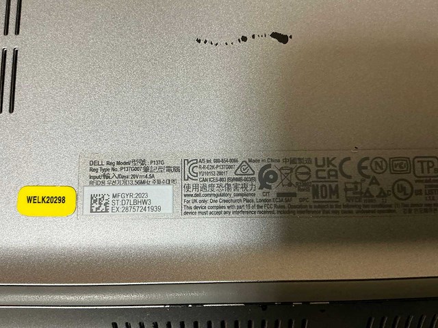 Dell - precision 3470 - laptop - afbeelding 4 van  12