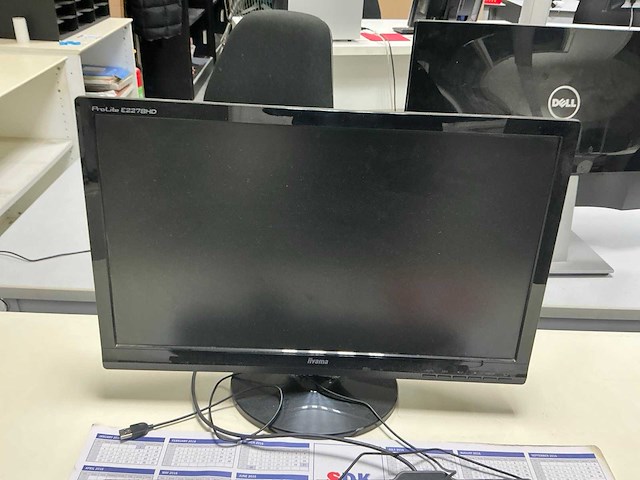 Dell en iiyama monitor (2x) - afbeelding 5 van  6