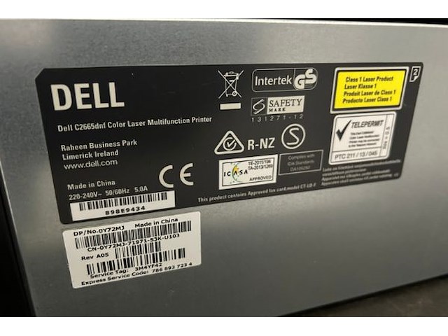 Dell printer - afbeelding 5 van  5