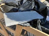 Delle zahra gris 31 m2 natuurstenen tegels - afbeelding 3 van  4