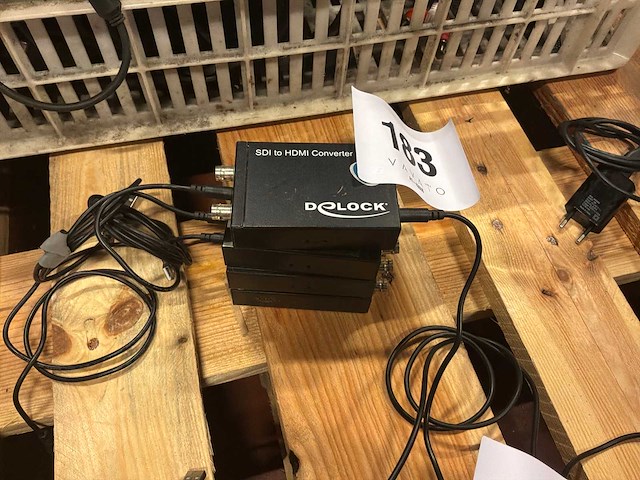 Delock converter 3gsdi- hdmi (4x) - afbeelding 1 van  1