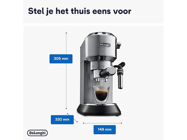 De'longhi dedica style ec685.m - afbeelding 2 van  3