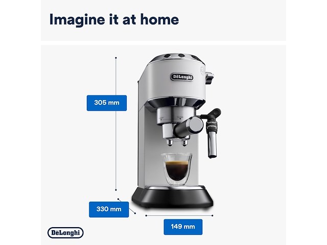 De'longhi dedica style ec685.w - afbeelding 3 van  4