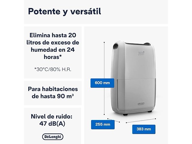 De'longhi luchtontvochtiger - afbeelding 4 van  4